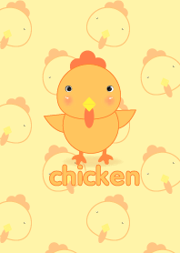 Simple cute chicken theme