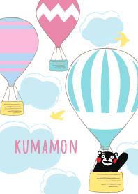 くまモンの着せかえ（ふうせんの旅）
