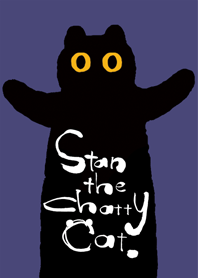 Stan the chatty cat.  Blue version.