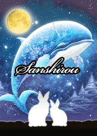Sanshirou Beautiful rabbit & whale