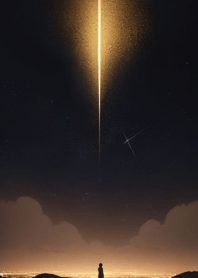 Night appearance background BFFEC1