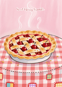 Sweet Cherry Crumble