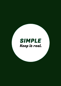 SIMPLE -Keep it real.- THEME 10