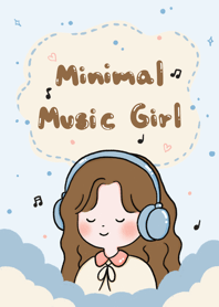 Minimal music girl