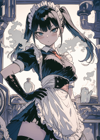 Steampunk little maid 6