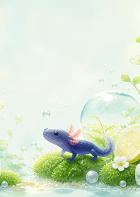 Indigo Newt Lemon Soda Moss