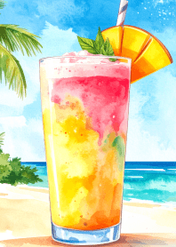 Tropical mango drink Vol.1