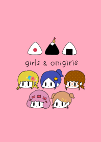 girls and onigiris