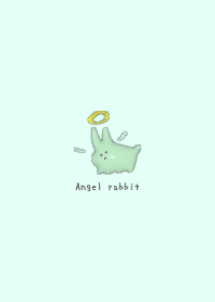 3angel rabbit love cute Theme 3D