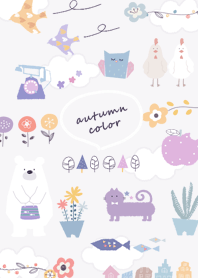 violet Fashionable autumn color 04_2