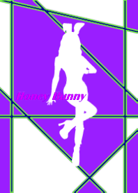 Honey Bunny-White & Purple-