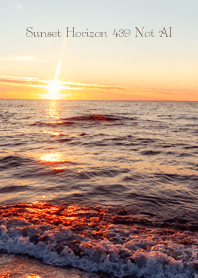 Sunset Horizon 439 Not AI
