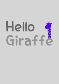 Hello Giraffe gray 6