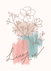 line art simple Theme