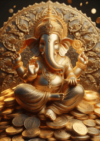 Ganesha brings you wealth 02