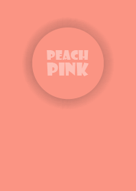 Love Peach Pink Button V.2