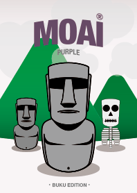 WORLD HERITAGE MOAI PURPLE EDITION
