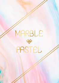 Marble Pastel&Gold V.1