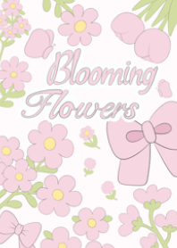 blooming flowers (pink)