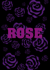 Cutting picture of rose. -PURPLE-