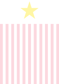 Pink stripe & star.