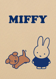 ธีมไลน์ miffy (craft paper)