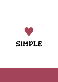 SIMPLE COLOR HEART THEME 169
