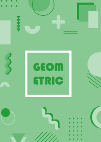 Flat Geometric De York Green