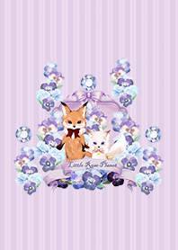在三色堇花園遇見 Rosie Foxy 和 Lyra Foxy