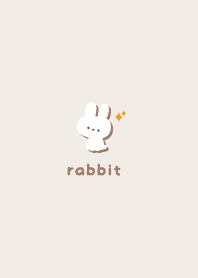Rabbits5 Glitter - Brown