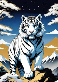 月光ホワイトタイガー UNHlI