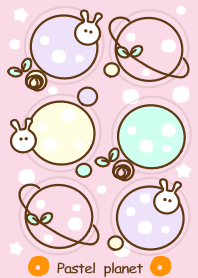 Cute pastel planet 12