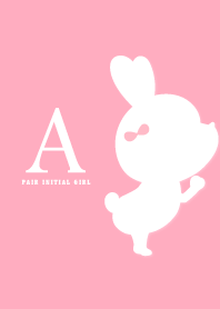PAIR INITIAL GIRL -A-