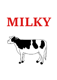 MILKY -RED-