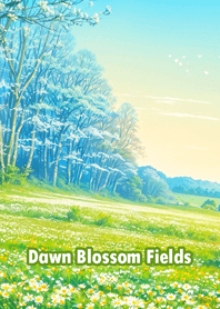 ทุ่งดอกไม้ยามรุ่งอรุณ