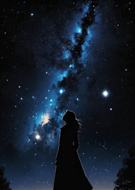 Bright Moon and Dawn 65882a