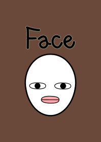 Various facial expressions