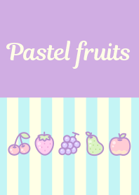 Pastel fruits 1