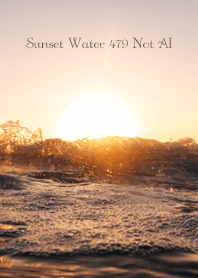 Sunset Water 479 Not AI