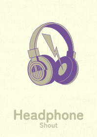 Headphone_shout edomurasaki