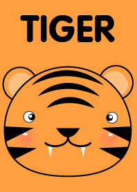 simple Cute Tiger theme (Line)
