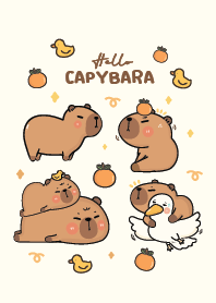 Capybara so happy