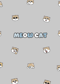 neko head1 - grey