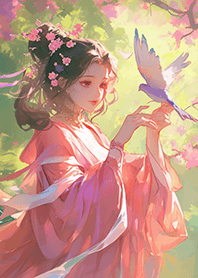 桃花林の仙女下凡❤