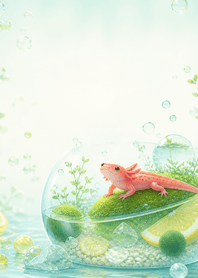 Cherry Newt Lemon Soda Moss