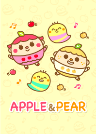 Apple and pear