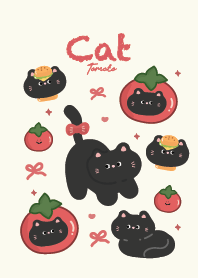 Cat tomato cute :D