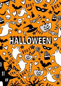 落書きハロウィン