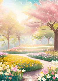 Beautiful real scenery(Spring-851)