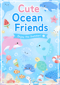 blue Summer Dreams Under the Sea